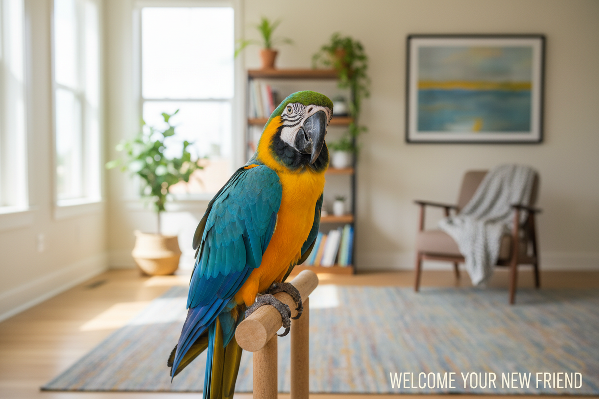 The Beginner's Guide to Owning a Macaw