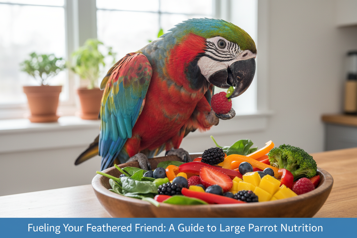 What Do Large Parrots Eat? A Complete Nutrition Guide