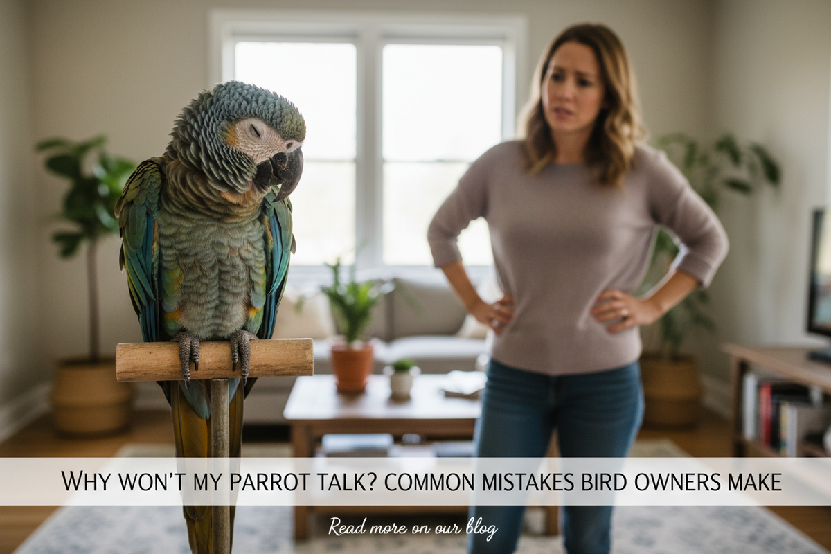Why Won't My Parrot Talk? 5 Common Mistakes & How to Fix Them