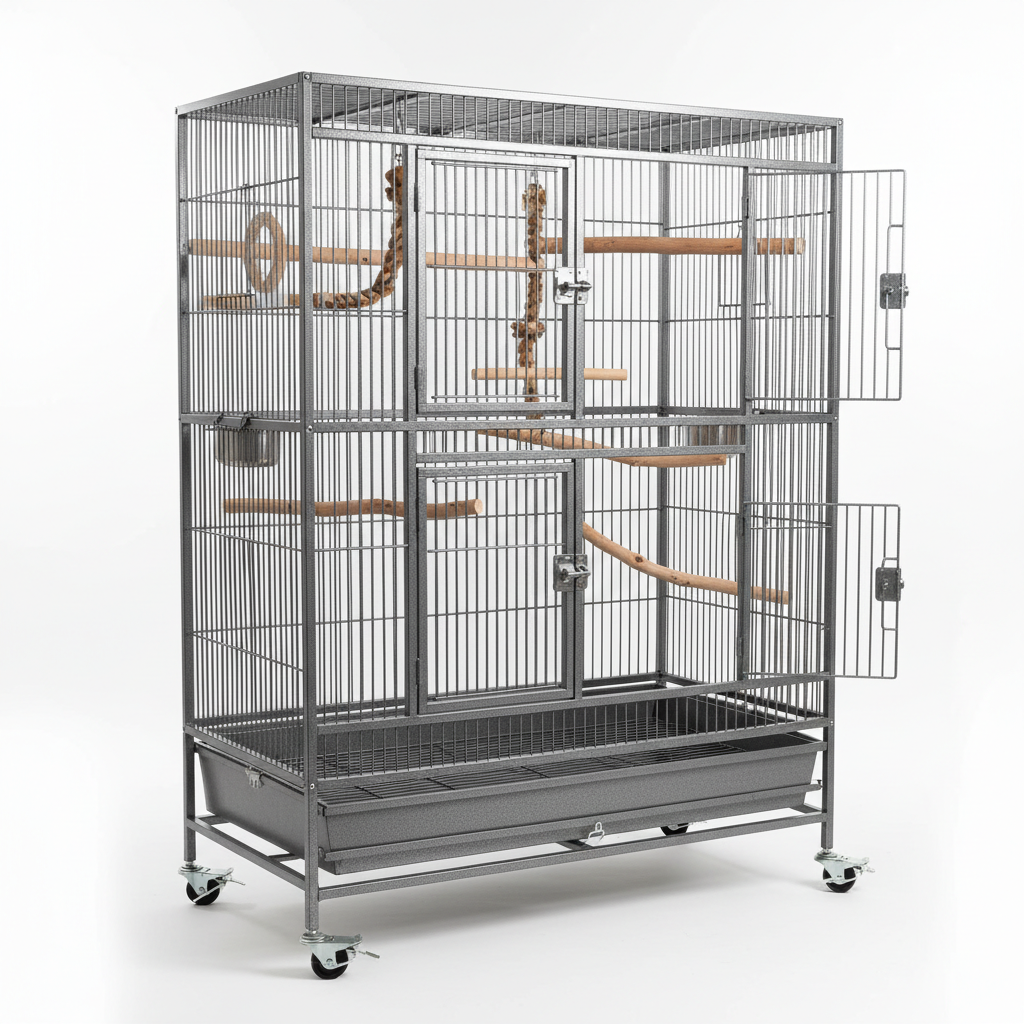 Large Parrot Bird Cage – Spacious & Durable